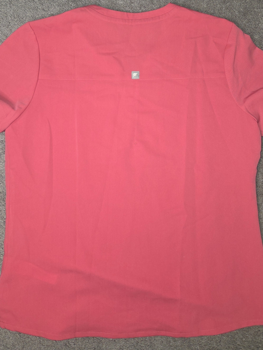 Fabletics Women’s Scrub Top Shirt in Pink - Picture 3 of 5